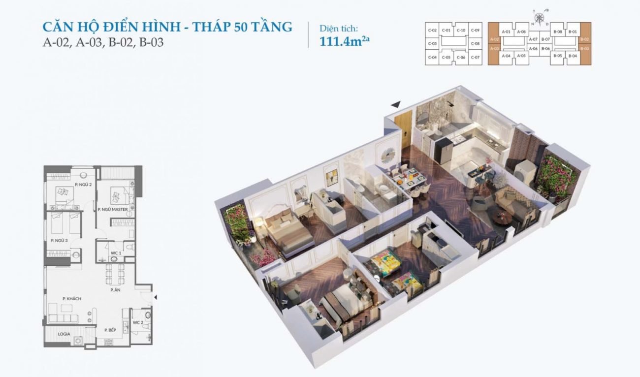 thiết kế căn hộ grand sunlake 135 trần phú hà đông